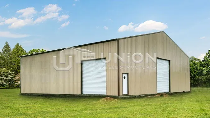 60x60x14 Clear Span Commercial Warehouse