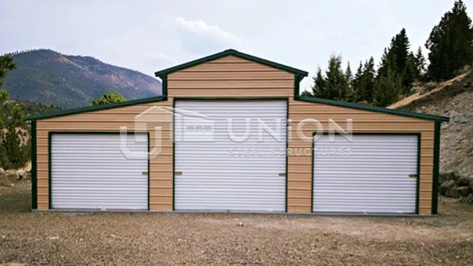 36x40x12 Vertical Roof Metal Barn