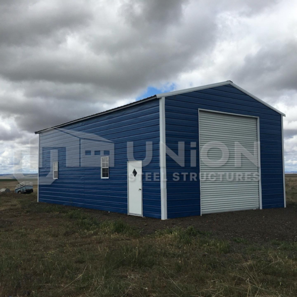 20 x 40 x 13 Vertical Roof Style Garage