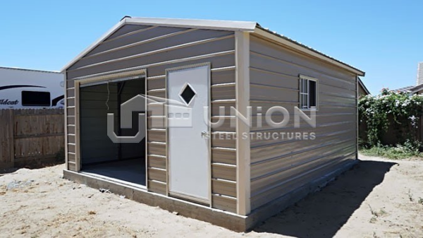 18 x 20 x 8 Vertical Roof Style Garage