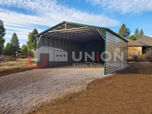 30 x 50 x 12 Vertical Roof Carport