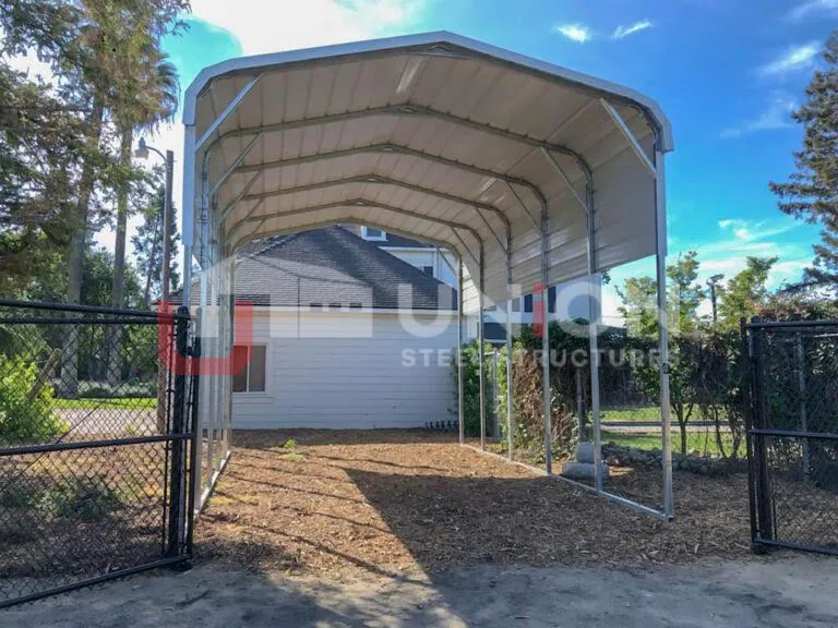 18x25x10 Regular Roof Style Carport